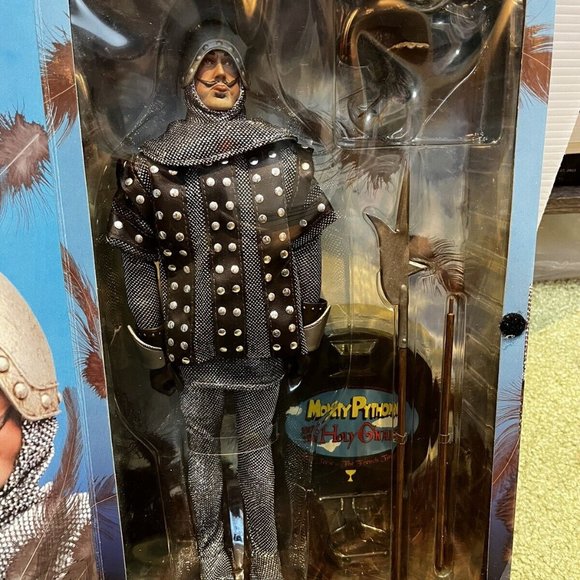 Sideshow Monty Python Holy Grail French Taunter 12"Action Figure NEW John Cleese - Picture 2 of 5